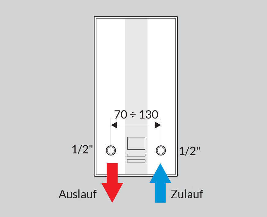 Durchlauferhitzer POW-LCD MULTI 18/21/24 kw
