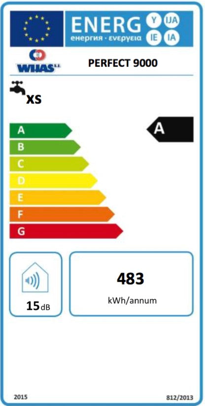 EU-Energielabel PERFECT 9,0 KW Untertisch